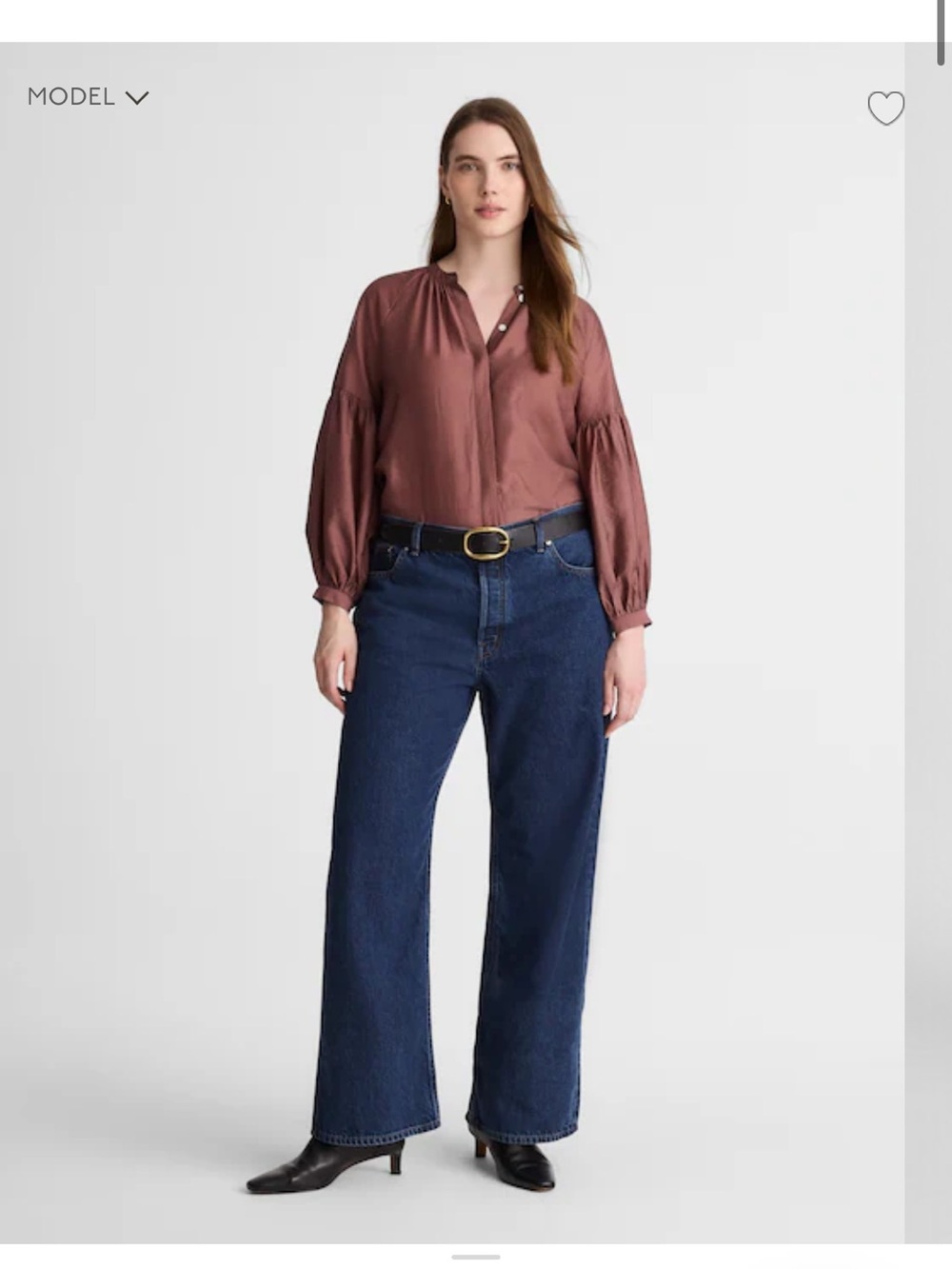 Madewell Low-Slung Baggy Jeans in McKinney Wash Size 32 short